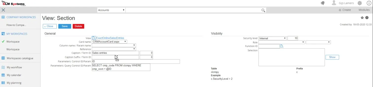 Viewcardmonitorsection