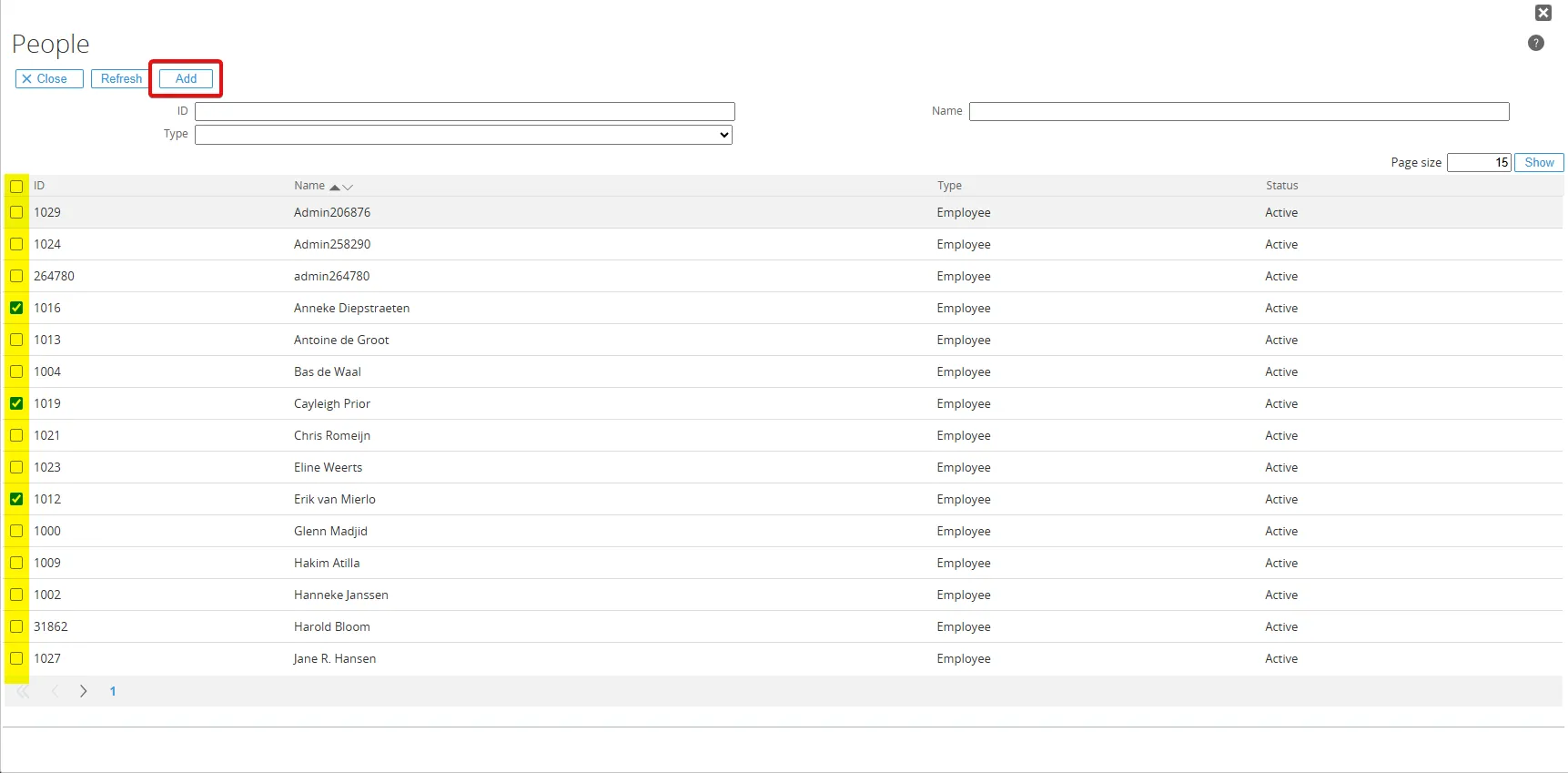 Planned and multiple assign